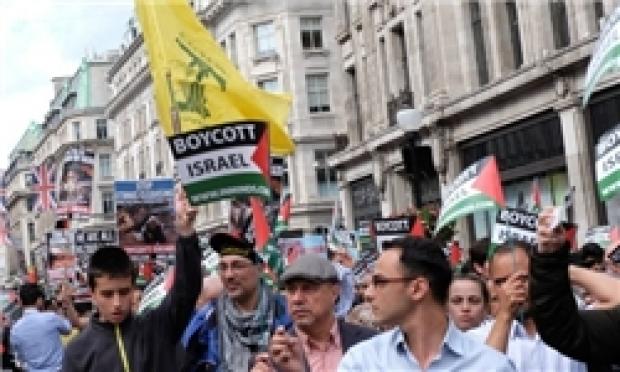 سازمان اسلامی انگلیس خواستار حمل پرچم حزب‌الله در روز جهانی قدس در این کشور شد