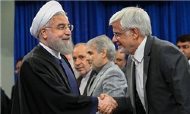 عارف درباره کابینه دولت آینده با روحانی دیدار کرد