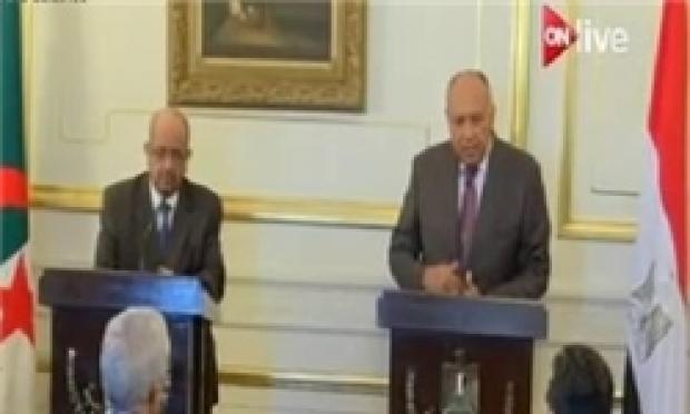 تأکید وزیران خارجه مصر و الجزایر بر راه‌حل سیاسی بحران لیبی