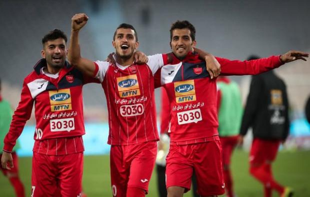  برد تک گله پرسپولیس مقابل سپیدرود رشت 
