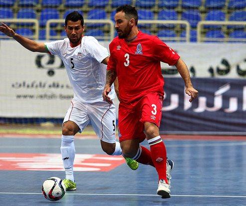 برتری تیم ملی فوتسال ایران برابر قزاقستان