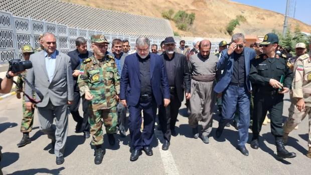 آماده سازی تردد 500 هزار زائر از مرز تمرچین پیرانشهر 