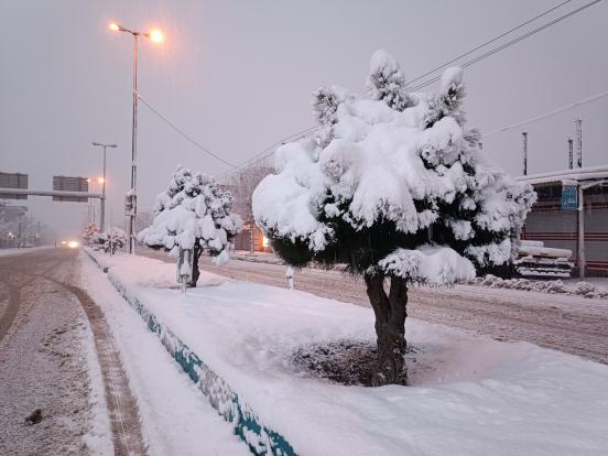  پیرانشهر بیشترین بارش برف را در استان آذربایجان غربی ثبت کرد