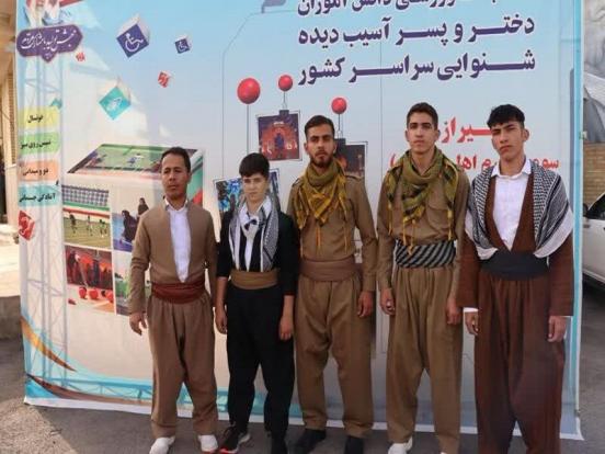 تیم ورزشی آمادگی جسمانی دانش‌آموزی کردستان قهرمان کشور شد