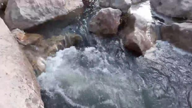 خروش رودخانه مردق چای مراغه
