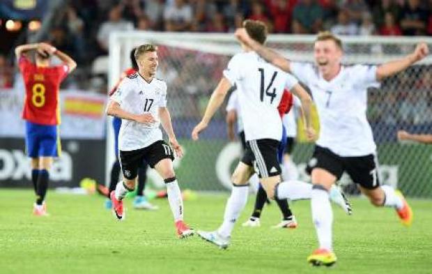 قهرمانی آلمان در رقابت های فوتبال جوانان اروپا
