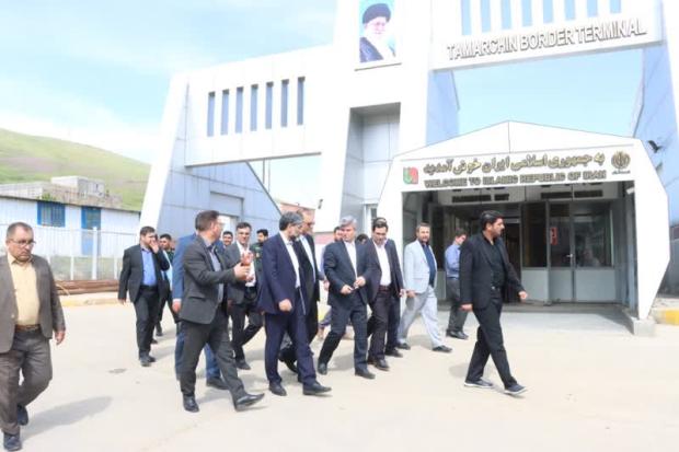 بازدید رئیس کل دادگستری استان از گمرک تمرچین پیرانشهر