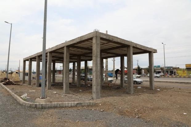 پیشرفت ۵۰ درصدی احداث سوغات سرا‌ها در مبادی ورودی شهر خوی