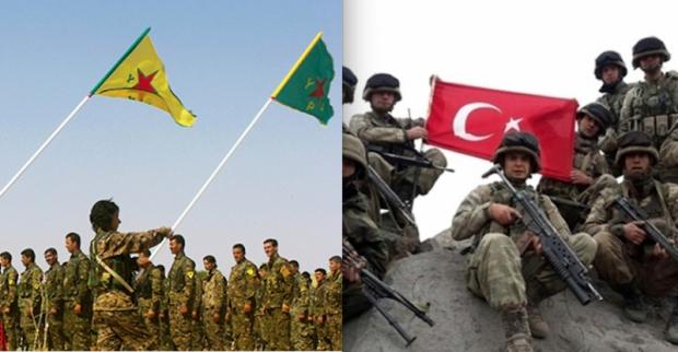  فرمانده YPG: ترکیه در حال آماده کاری برای شروع جنگ است